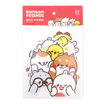 Tonton Friends deco sticker 01